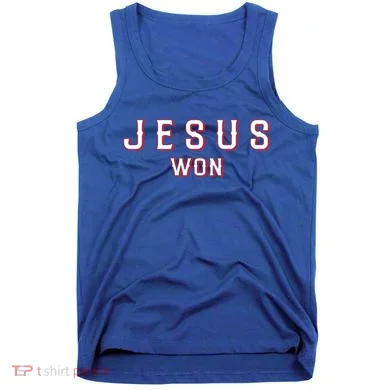 Jesus Won Texas Tank Top