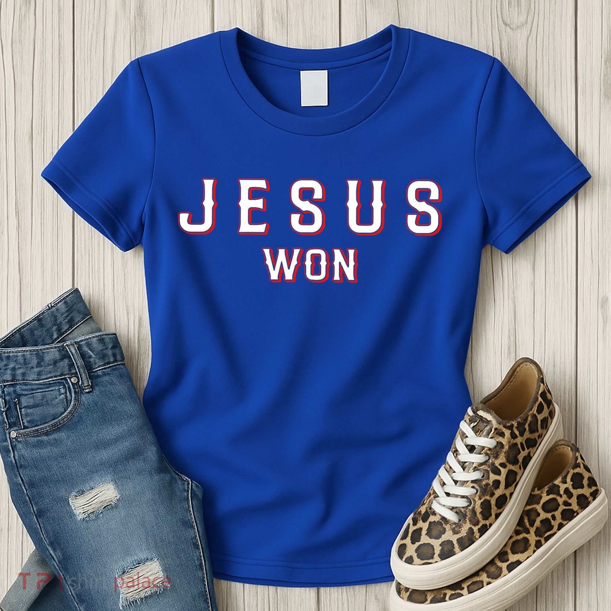 Jesus Won Texas Women's T-Shirt