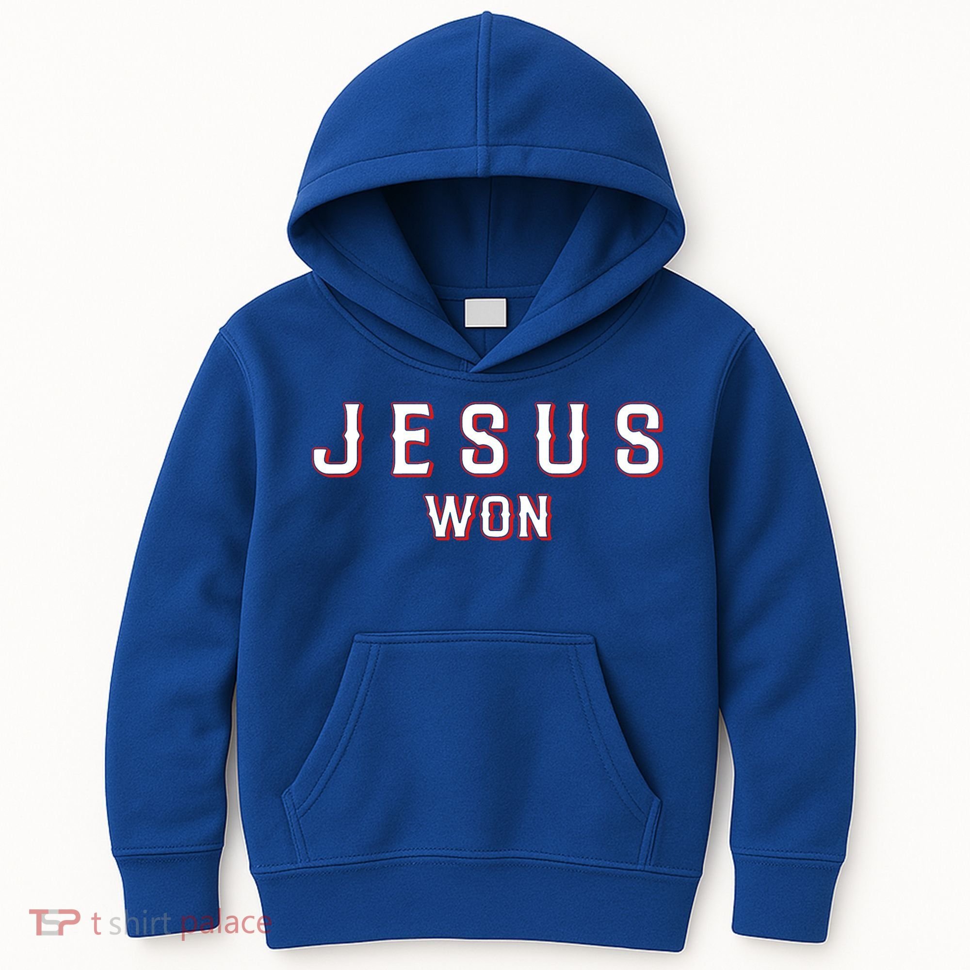 Jesus Won Texas Kids Hoodie