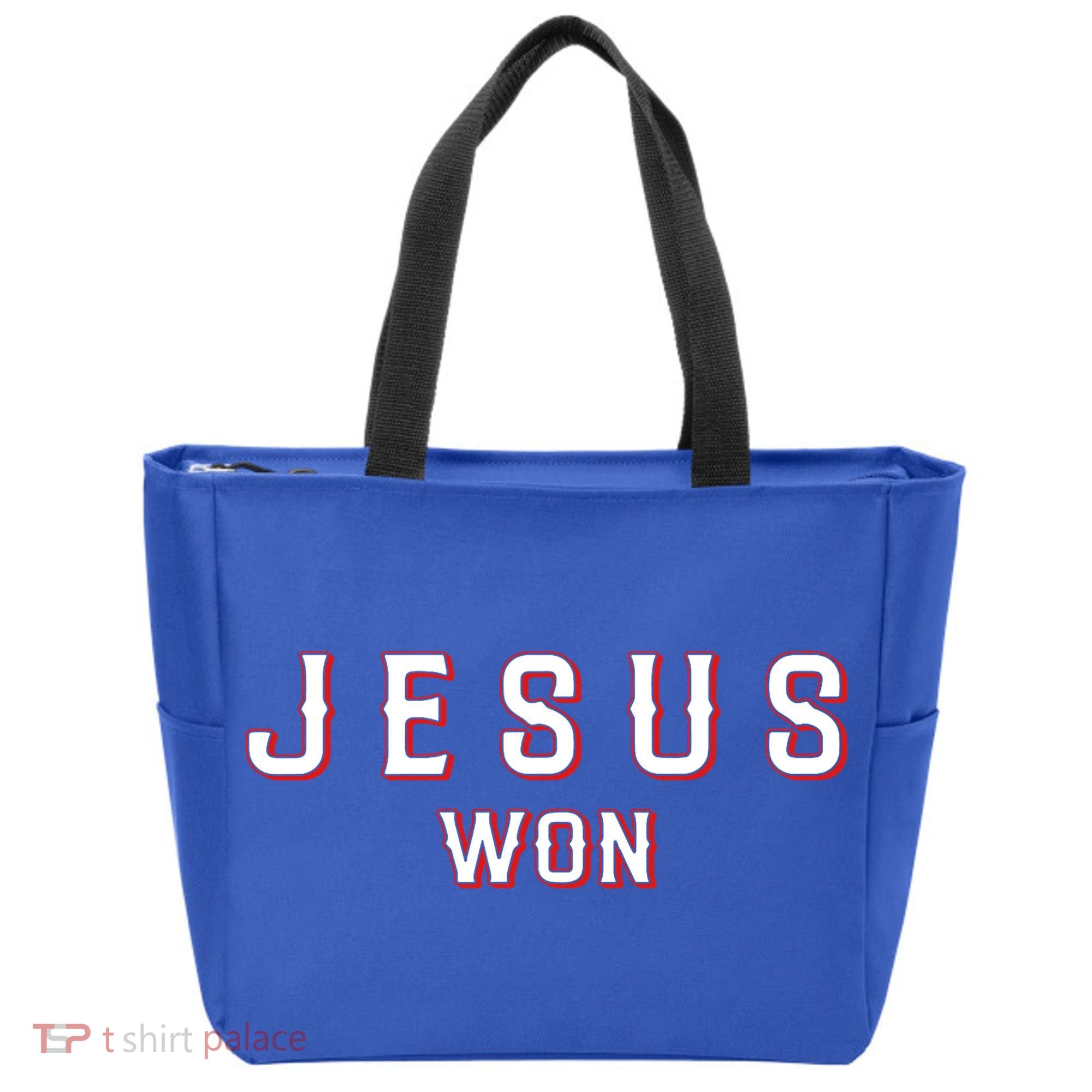 Jesus Won Texas Tote Bag