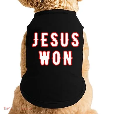 jesus won Texas Doggie Tank