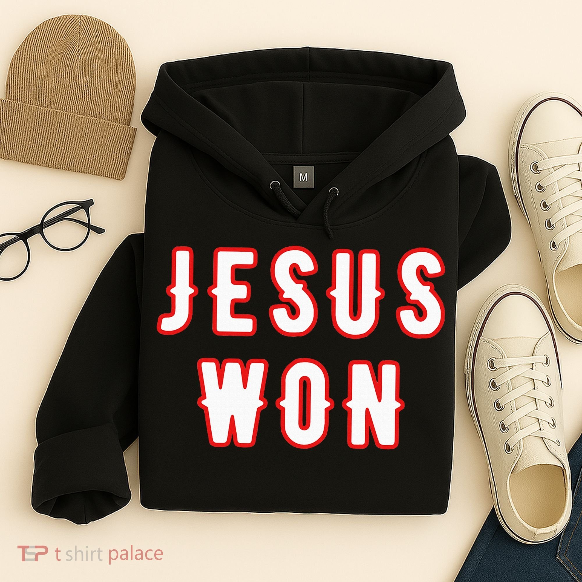 jesus won Texas Hoodie