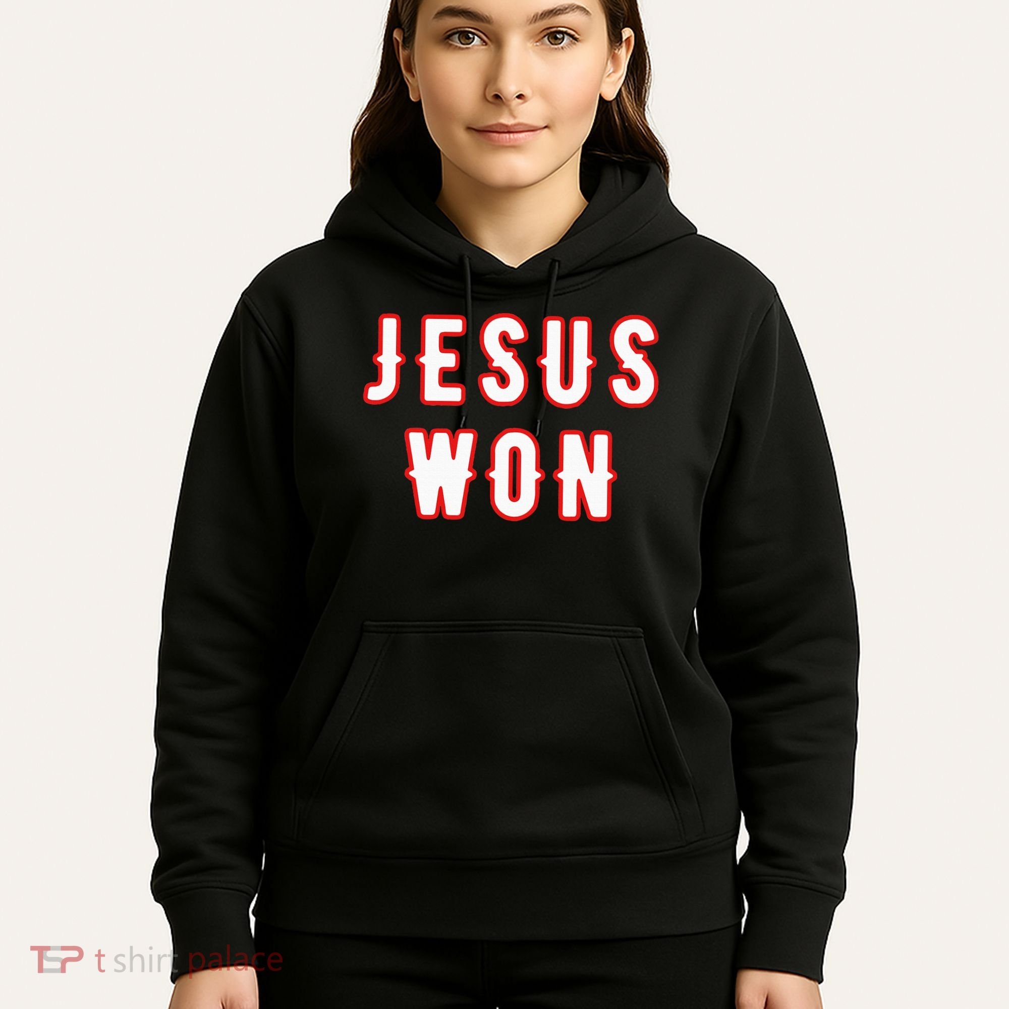 jesus won Texas Hoodie