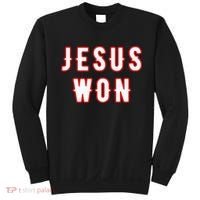 jesus won Texas Sweatshirt thumb 0