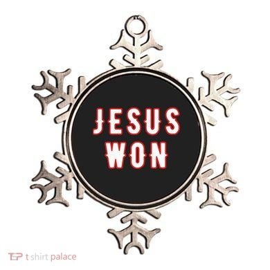 jesus won Texas Ornament