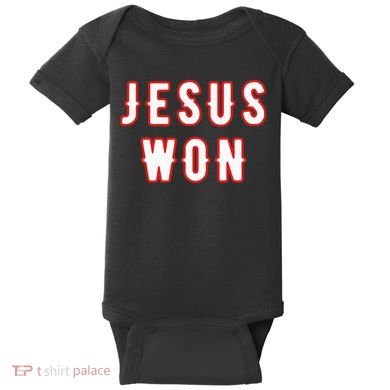 jesus won Texas Baby Bodysuit