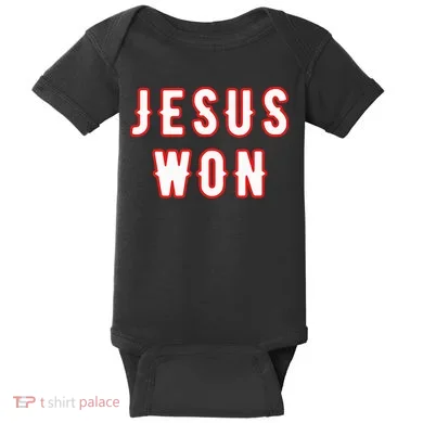 jesus won Texas Baby Bodysuit