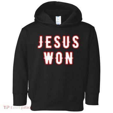 jesus won Texas Toddler Hoodie