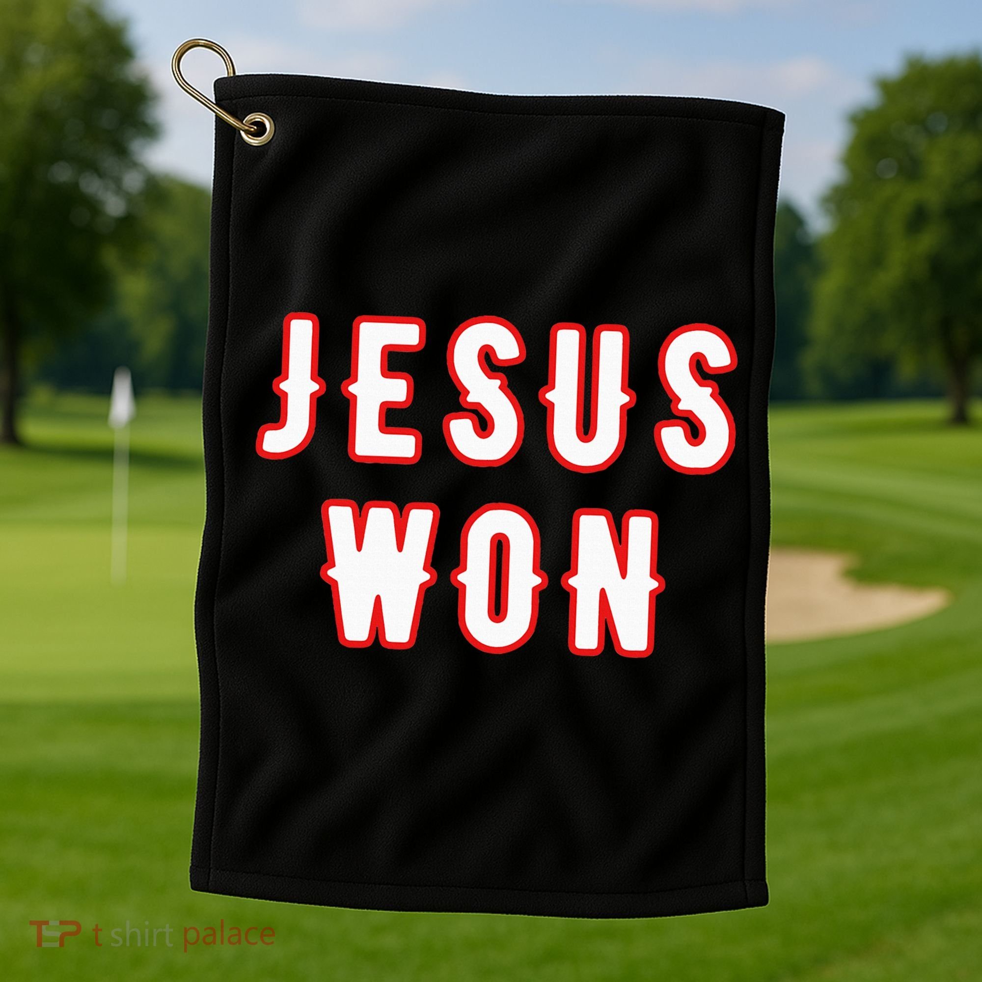 jesus won Texas Golf Towel