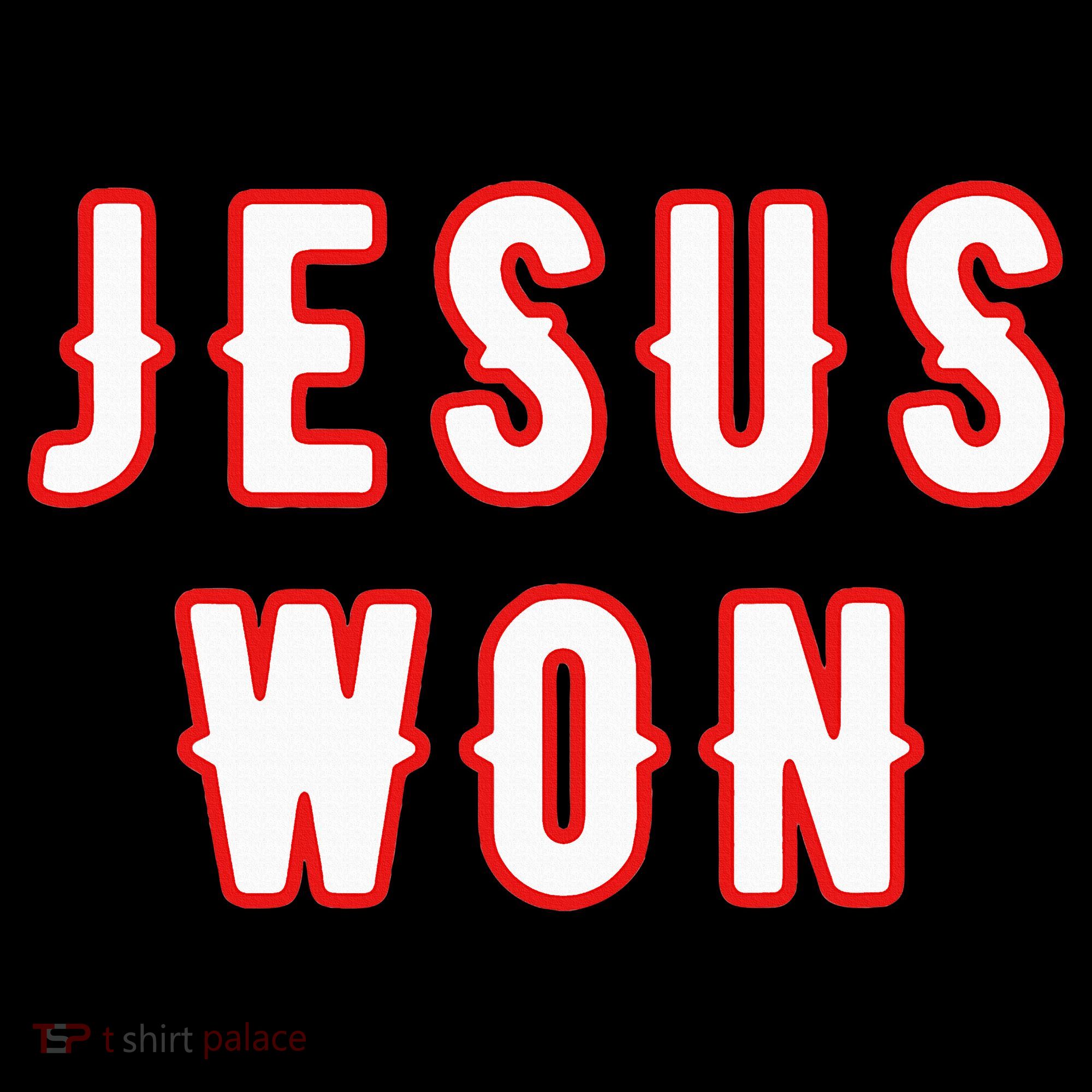 jesus won Texas Women's Long Sleeve Shirt