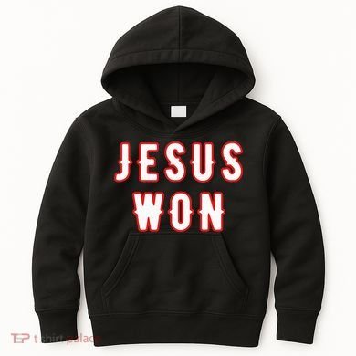 jesus won Texas Kids Hoodie