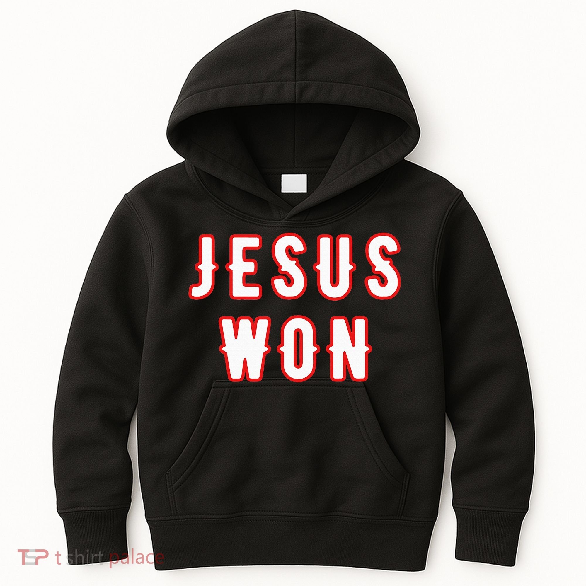 jesus won Texas Kids Hoodie