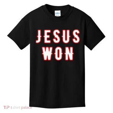 jesus won Texas Kids T-Shirt