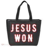 jesus won Texas Tote Bag thumb 0