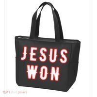 jesus won Texas Tote Bag thumb 3