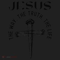 Jesus Way Truth Life Crucified Beanie thumb 2