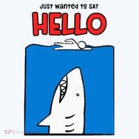 Just Wanted To Say Hello Funny Shark Women's T-Shirt thumb 6