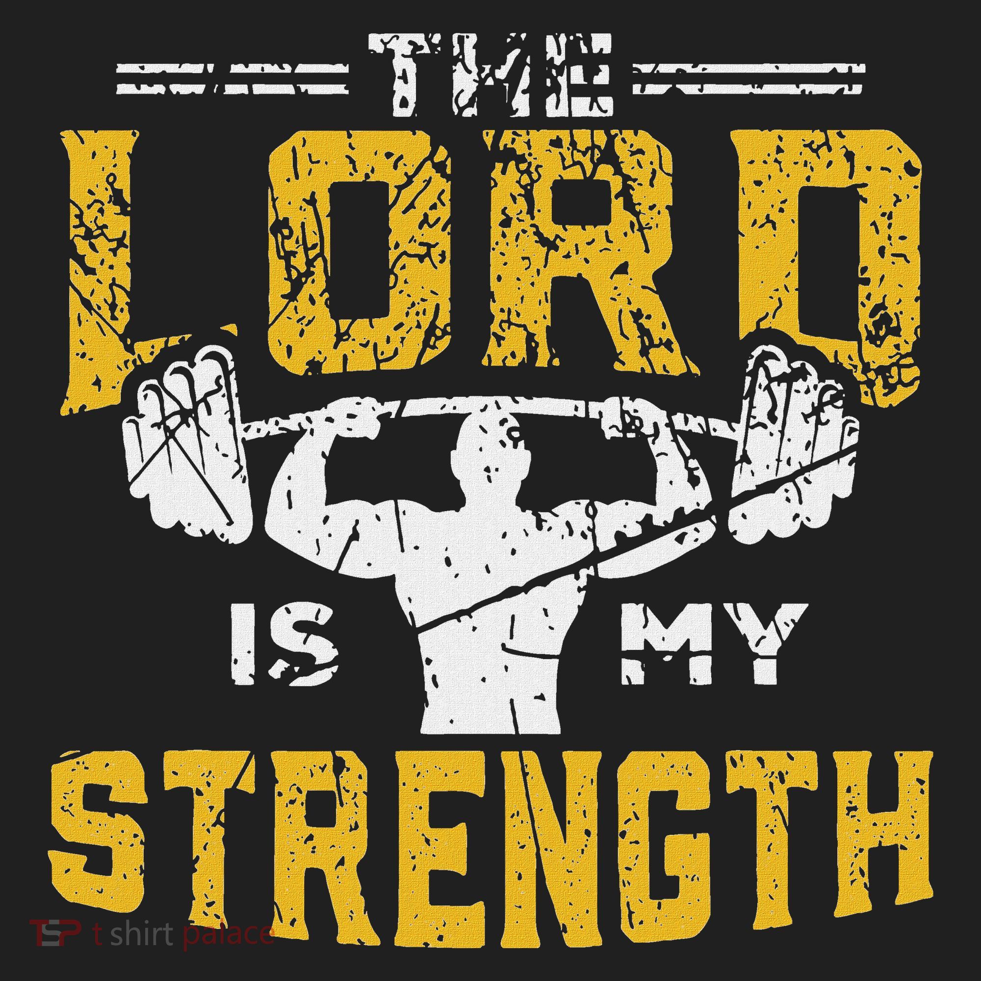Jesus Workout The Lord Is My Strength Christian Gym Women's Sweatshirt