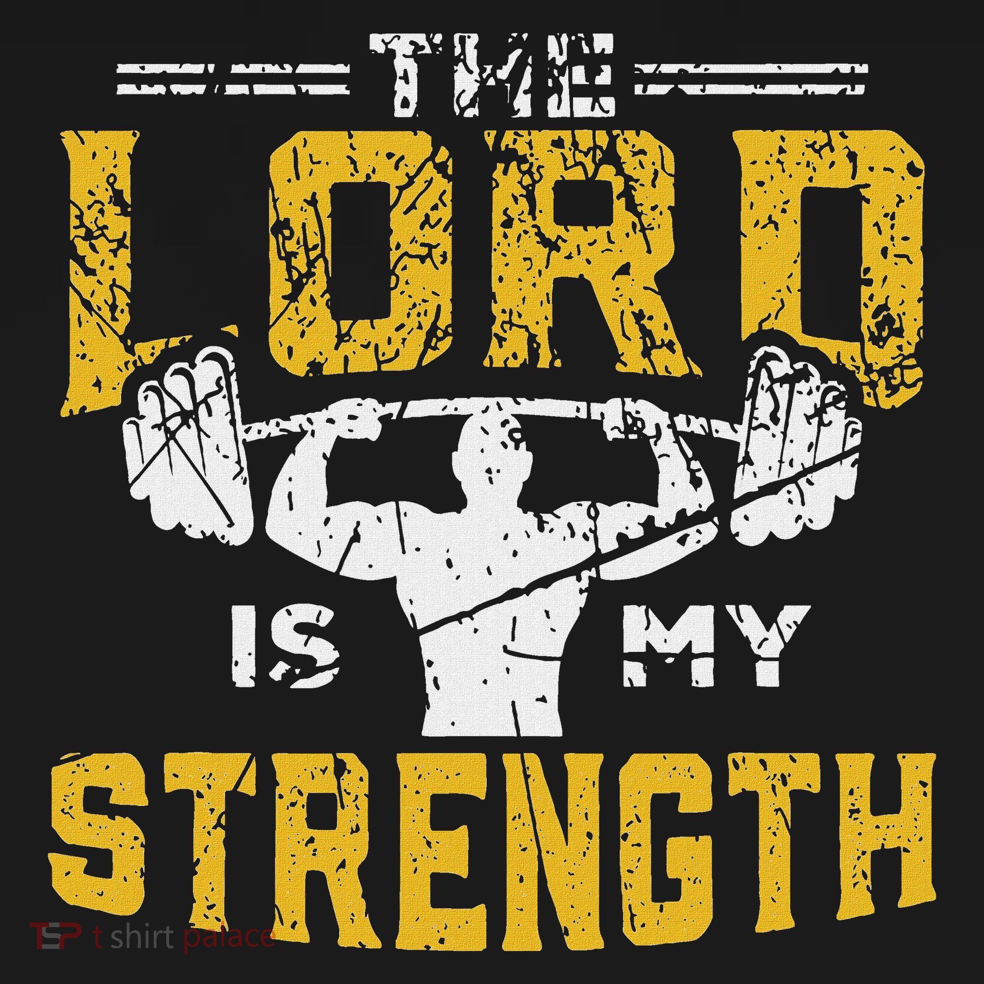 Jesus Workout The Lord Is My Strength Christian Gym Women's Hoodie