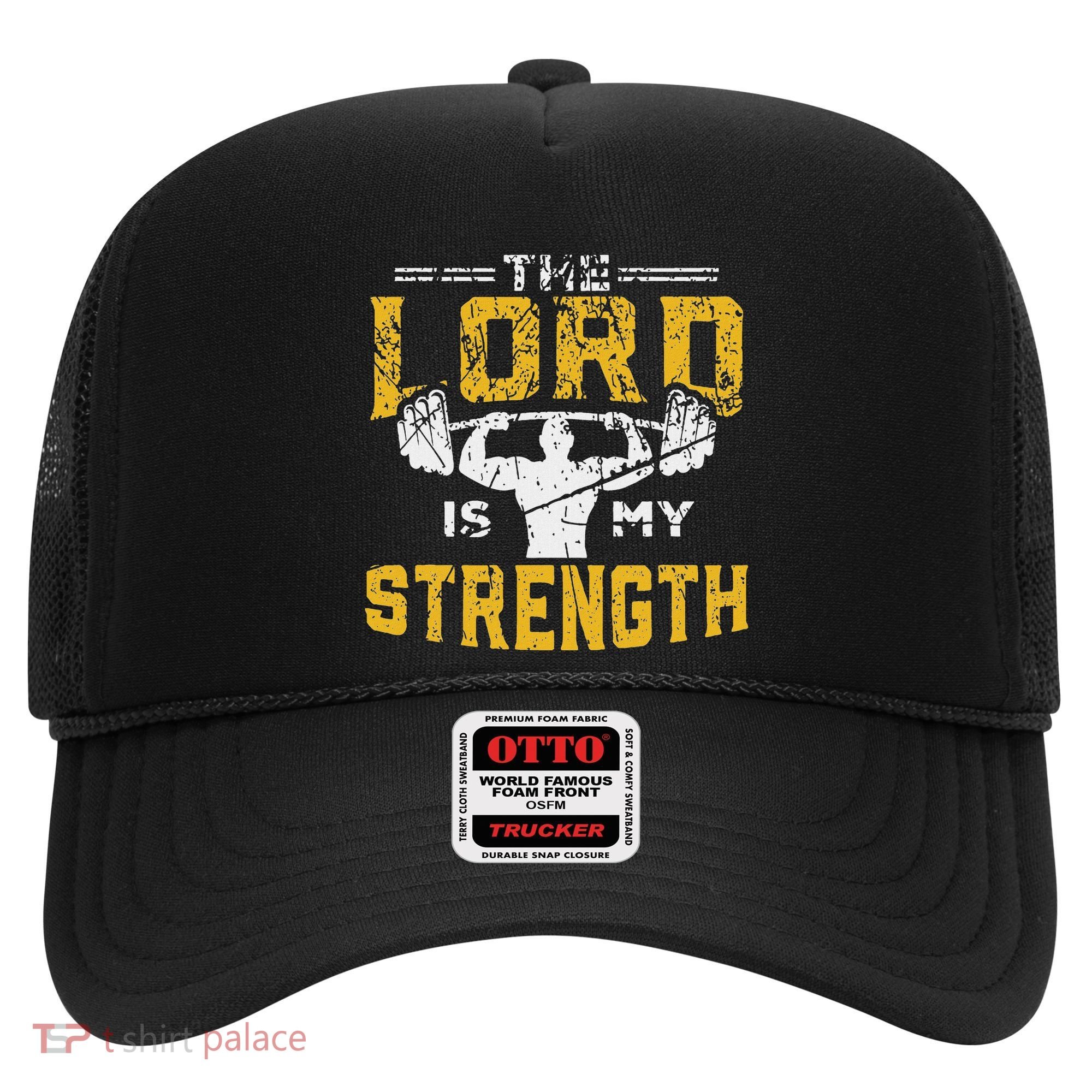 Jesus Workout The Lord Is My Strength Christian Gym Hat