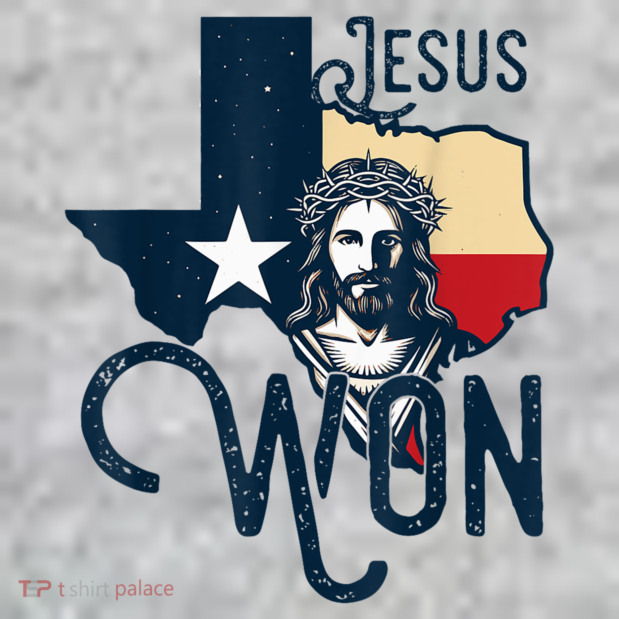 Jesus Won Texas Christianity Religion Jesus Won Texas Long Sleeve Shirt