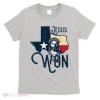 Jesus Won Texas Christianity Religion Jesus Won Texas T-Shirt thumb 0