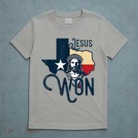 Jesus Won Texas Christianity Religion Jesus Won Texas T-Shirt thumb 5