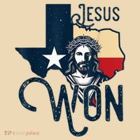 Jesus Won Texas Christianity Religion Jesus Won Texas Tote Bag thumb 4