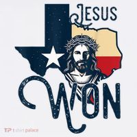 Jesus Won Texas Christianity Religion Jesus Won Texas Hoodie thumb 7