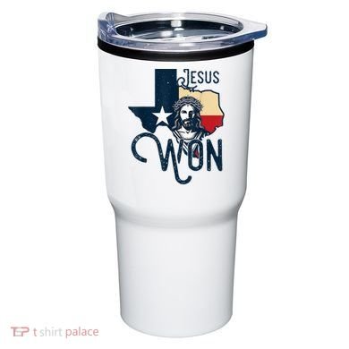 Jesus Won Texas Christianity Religion Jesus Won Texas Tumbler