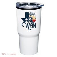 Jesus Won Texas Christianity Religion Jesus Won Texas Tumbler thumb 0