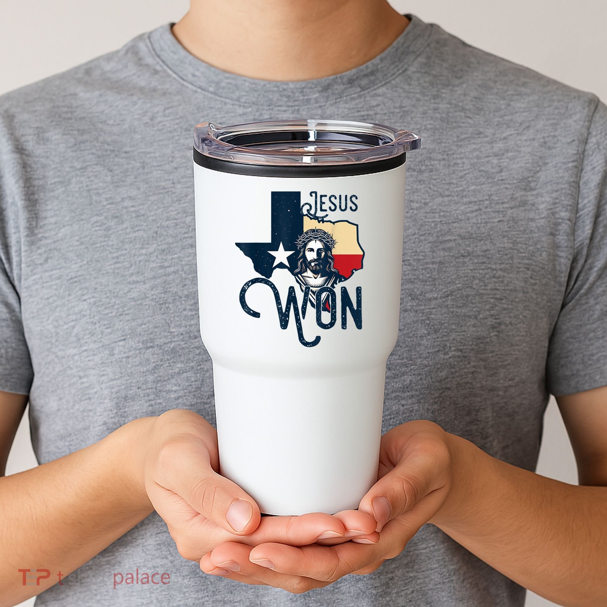 Jesus Won Texas Christianity Religion Jesus Won Texas Tumbler
