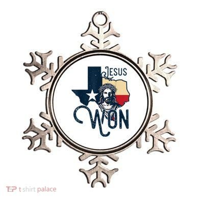 Jesus Won Texas Christianity Religion Jesus Won Texas Ornament