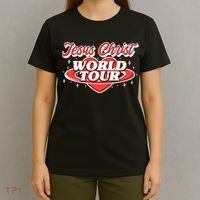 Jesus World Tour Christian Music Faith Concert T-Shirt thumb 4