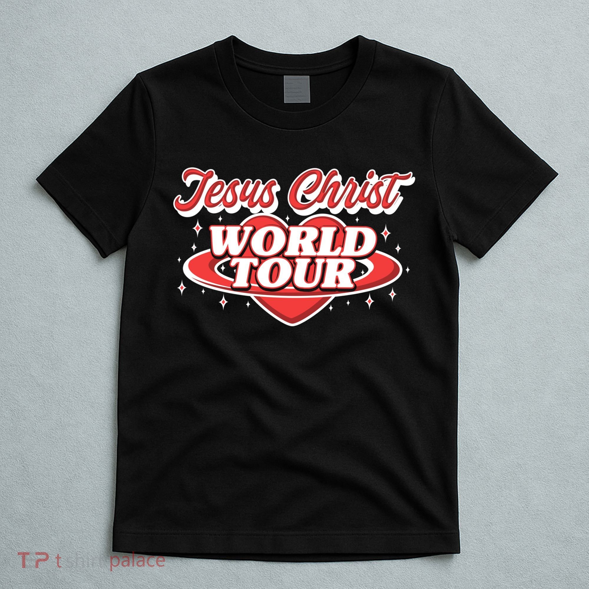Jesus World Tour Christian Music Faith Concert T-Shirt
