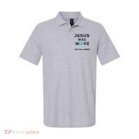 Jesus Was Woke (Don't Be A CHRINO) Polo thumb 0