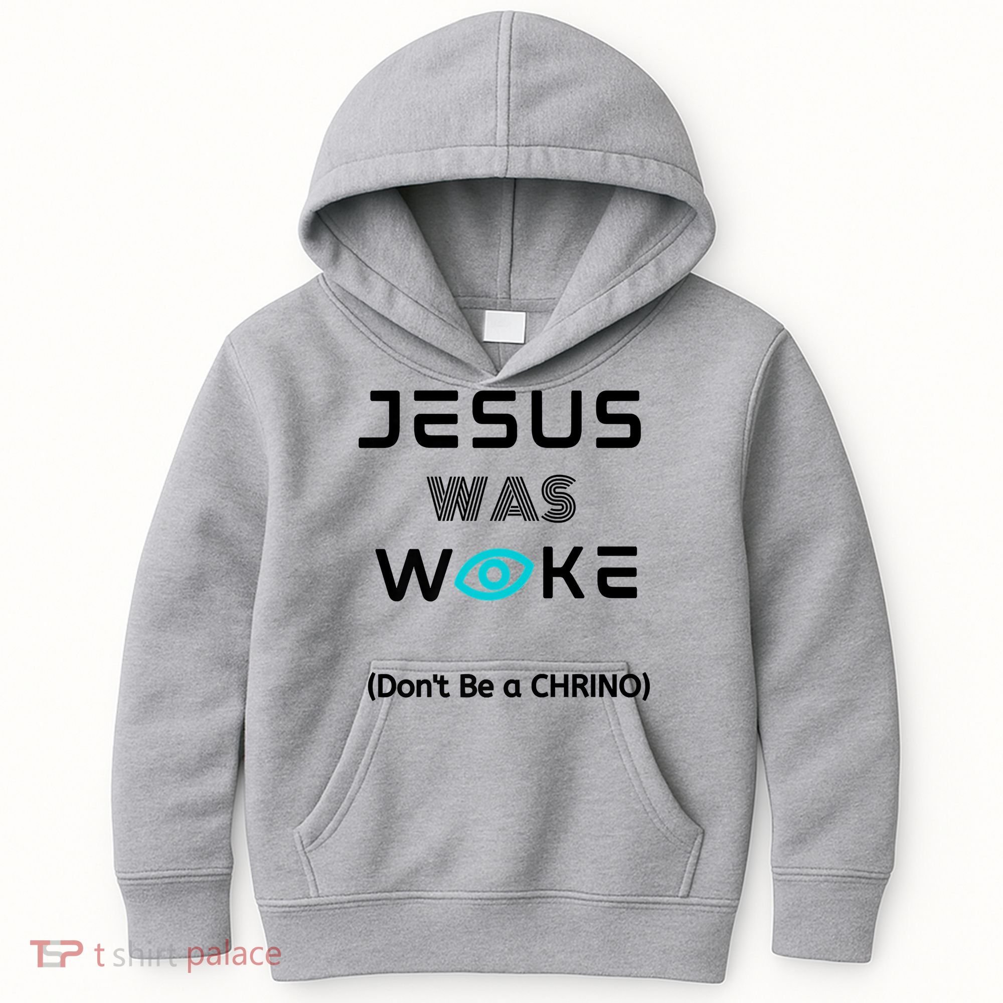 Jesus Was Woke (Don't Be A CHRINO) Kids Hoodie