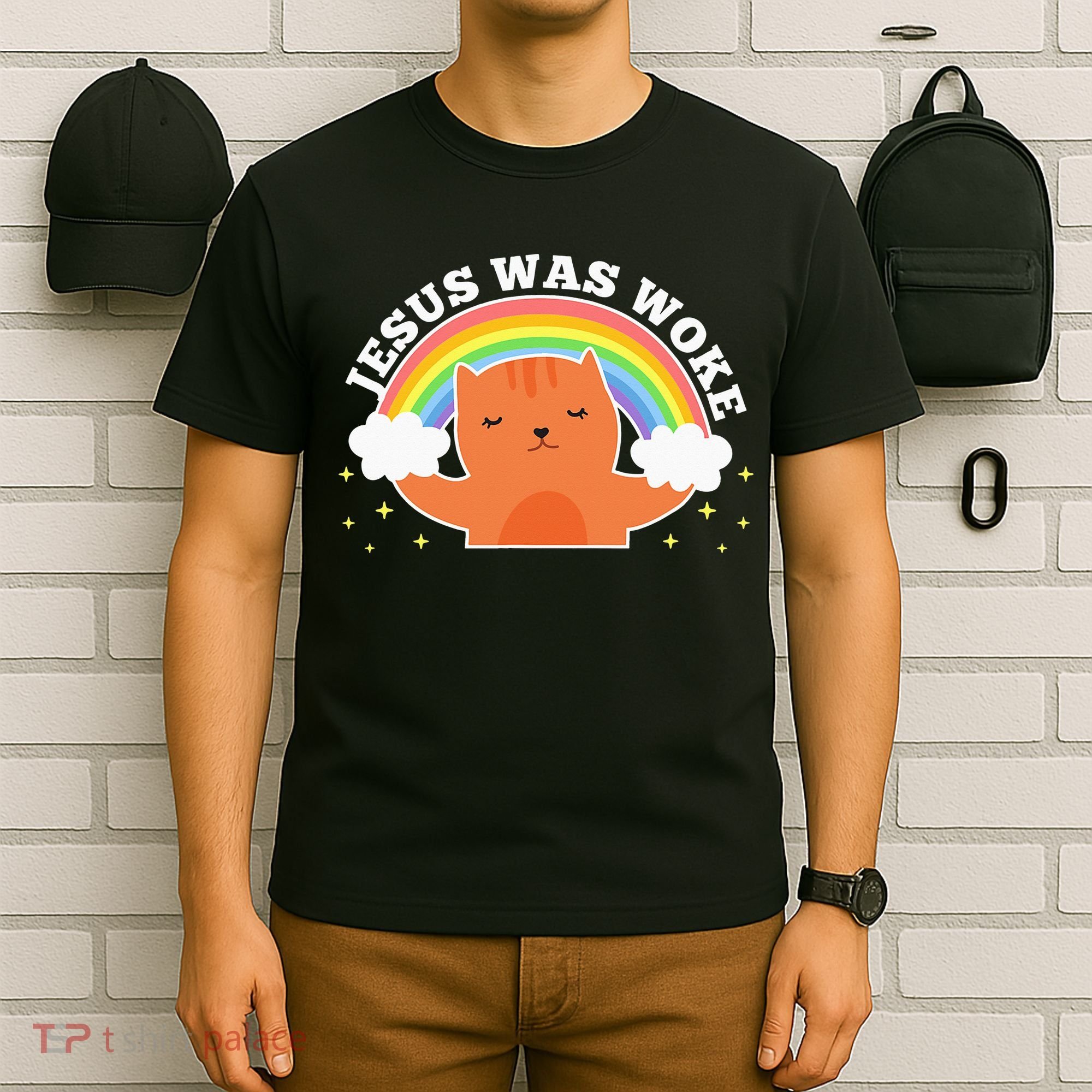 Jesus Was Woke Liberal Christian T-Shirt