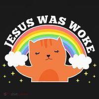 Jesus Was Woke Liberal Christian Women's Hoodie thumb 2