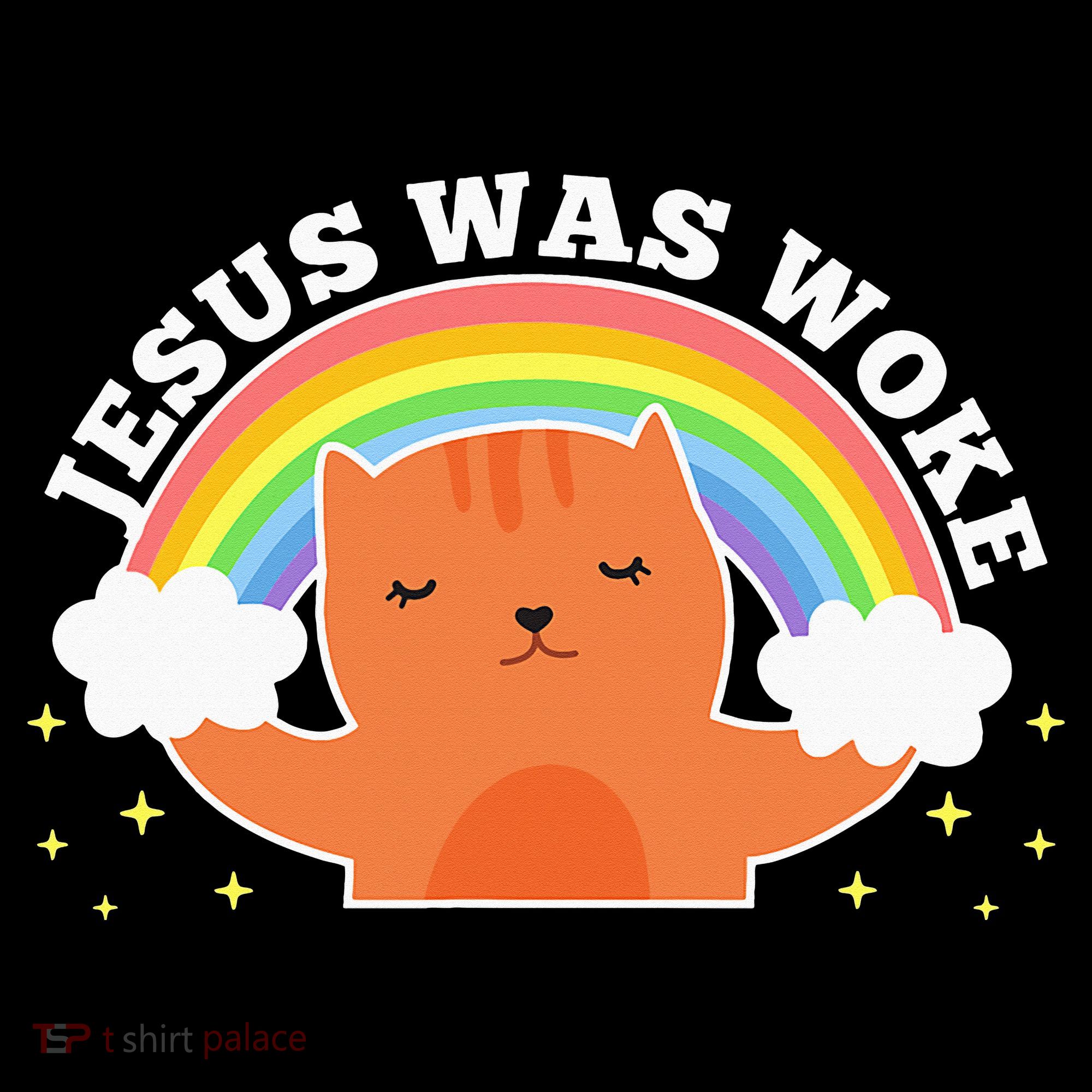 Jesus Was Woke Liberal Christian Women's Hoodie