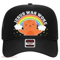 Jesus Was Woke Liberal Christian Hat thumb 0
