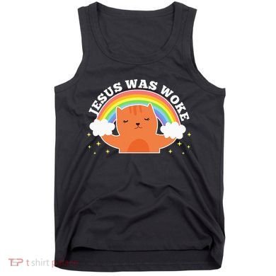 Jesus Was Woke Liberal Christian Tank Top
