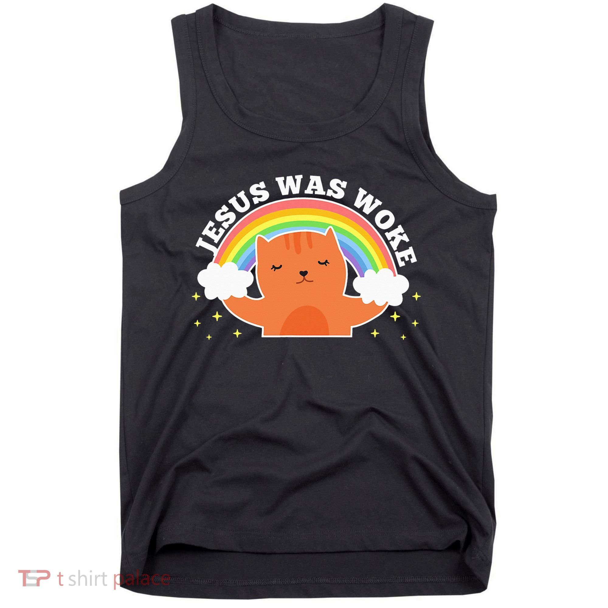 Jesus Was Woke Liberal Christian Tank Top