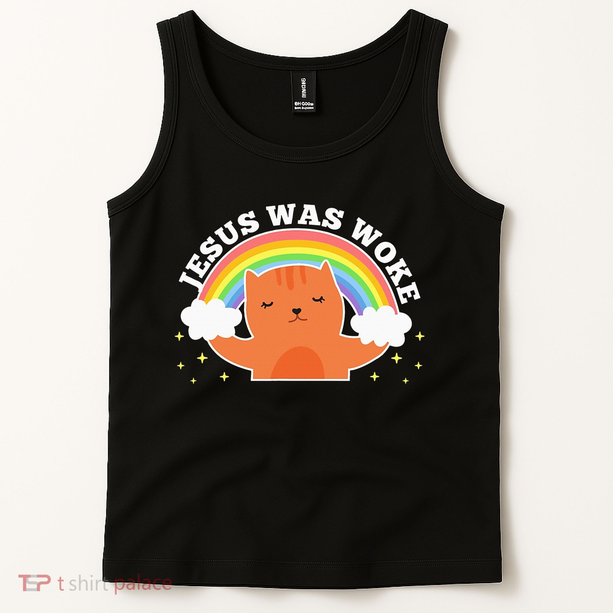 Jesus Was Woke Liberal Christian Tank Top