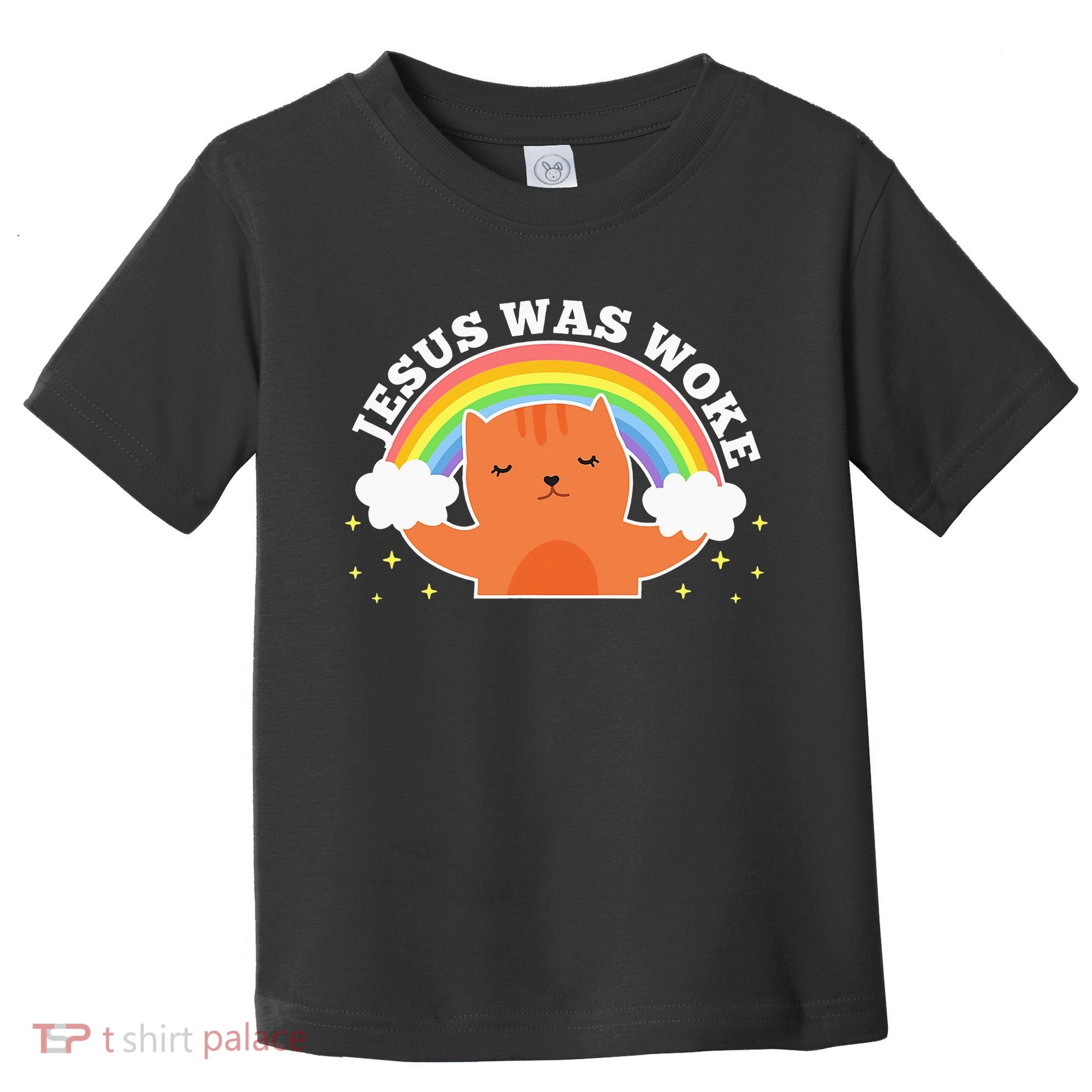 Jesus Was Woke Liberal Christian Toddler T-Shirt