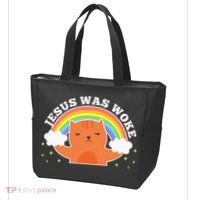 Jesus Was Woke Liberal Christian Tote Bag thumb 3