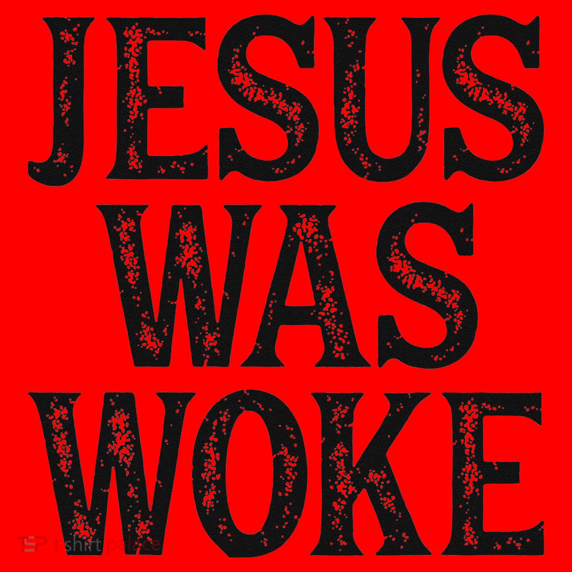 Jesus Was Woke Christian Faith Religious   Funny Santa Hat