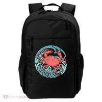 Japanese Water Wave Crab Backpack thumb 0
