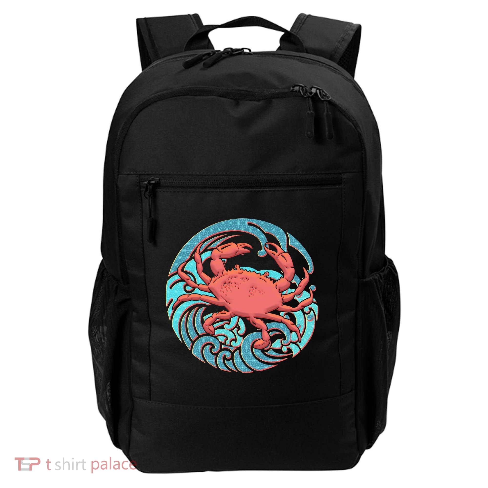 Japanese Water Wave Crab Backpack