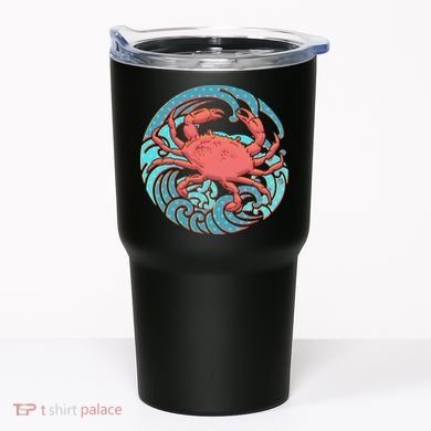 Japanese Water Wave Crab Tumbler